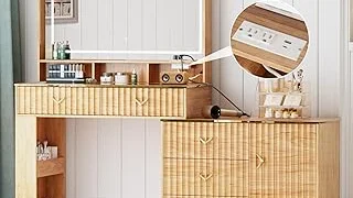 Best Selling 5 Wood Makeup Vanity